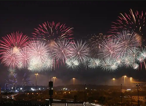 邯郸焰火晚会